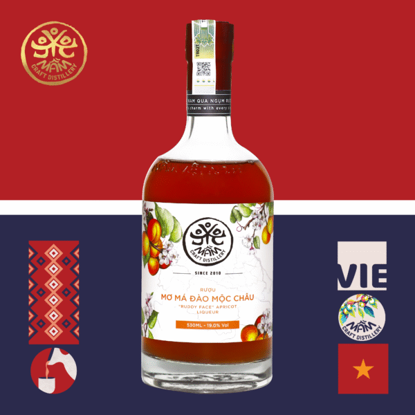 Rượu Mơ má đào Mộc Châu