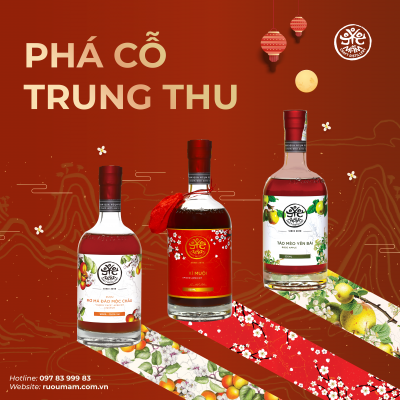 Mầm Distillery brings the pure taste of Vietnamese fruit wines to accompany the modern Mid-Autumn celebration.